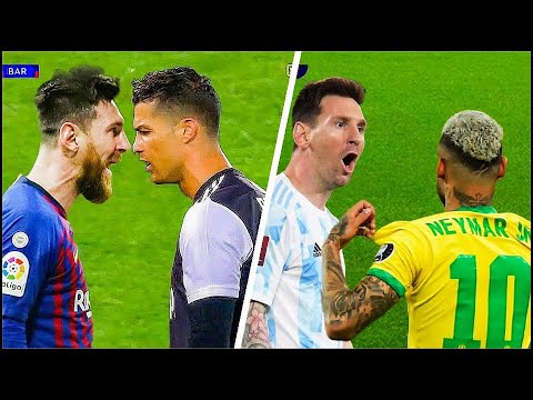 NUNCA Hagas Enojar A Messi – 15 Momentos Que Messi Perdió La Cabeza