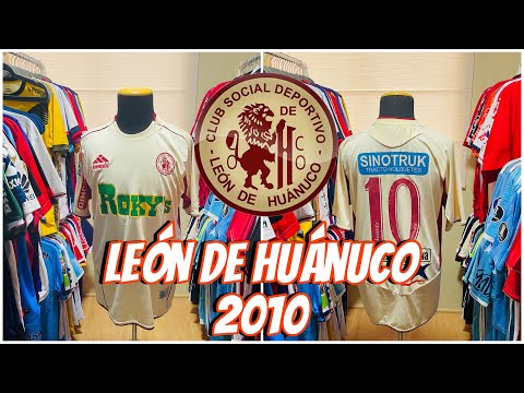 CLUB LEÓN DE HUÁNUCO 2010 | FÚTBOL PERUANO | COLECCIÓN DE CAMISETAS