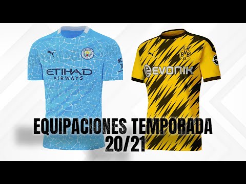 Así son las NUEVAS EQUIPACIONES de la TEMPORADA 20/21!!! | camisetas fútbol