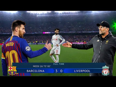 The Day Lionel Messi Showed Mohamed Salah & Jürgen Klopp Who Is The Boss