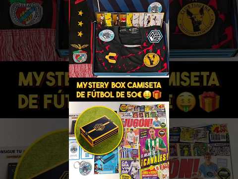 Empaqueto Mystery Box de Camisetas de Fútbol de 50€ 🤑🎁 #futbol #mysterybox #camisetasdefutbol #xolos
